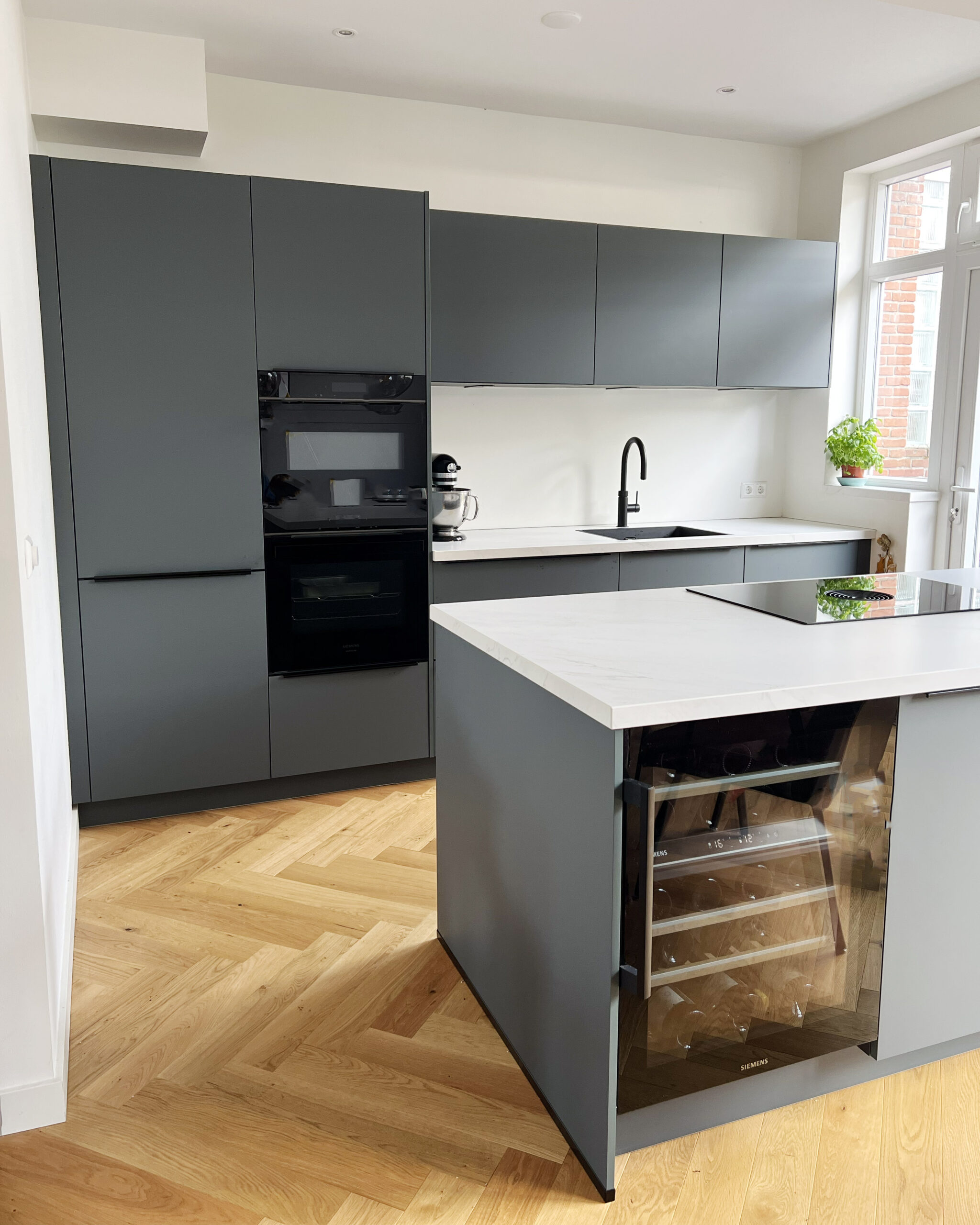 Woonkamer & keuken renovatie miniatuur 11